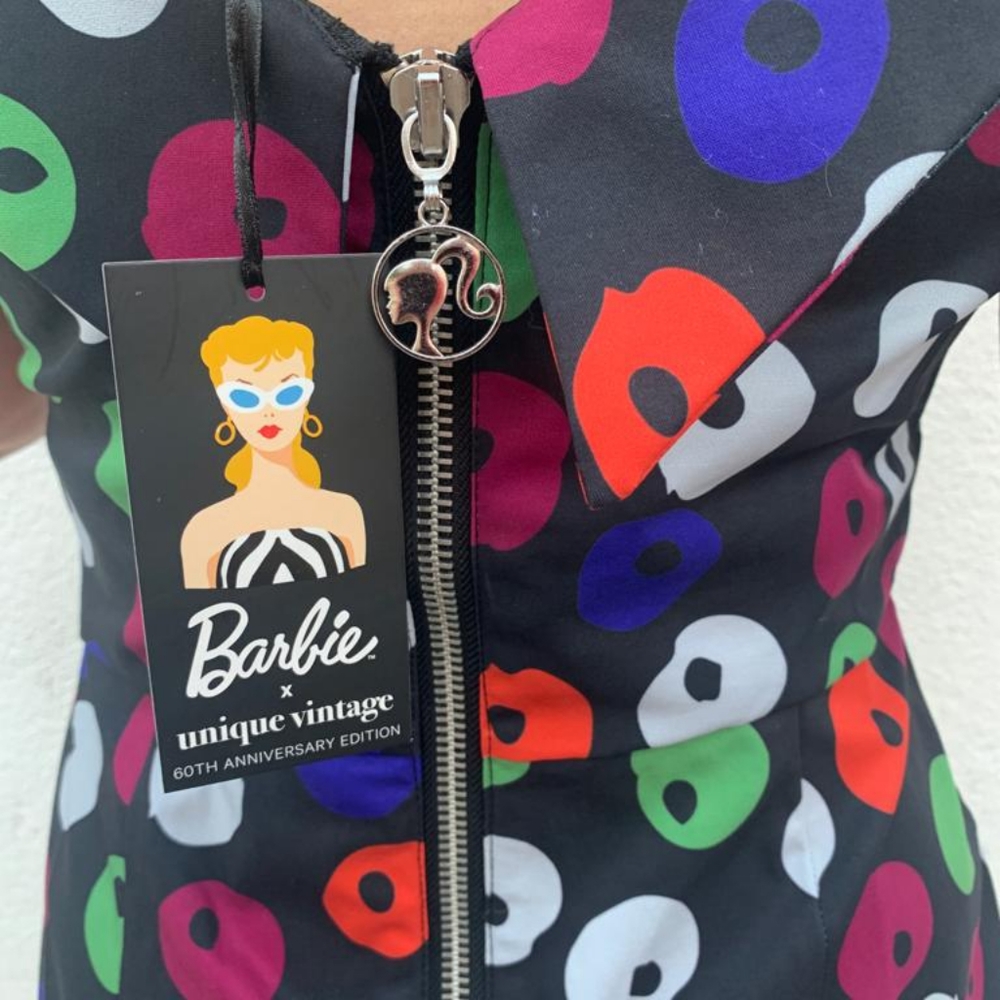 Unique Vintage Barbie Dress Apple - Picture 4 of 5